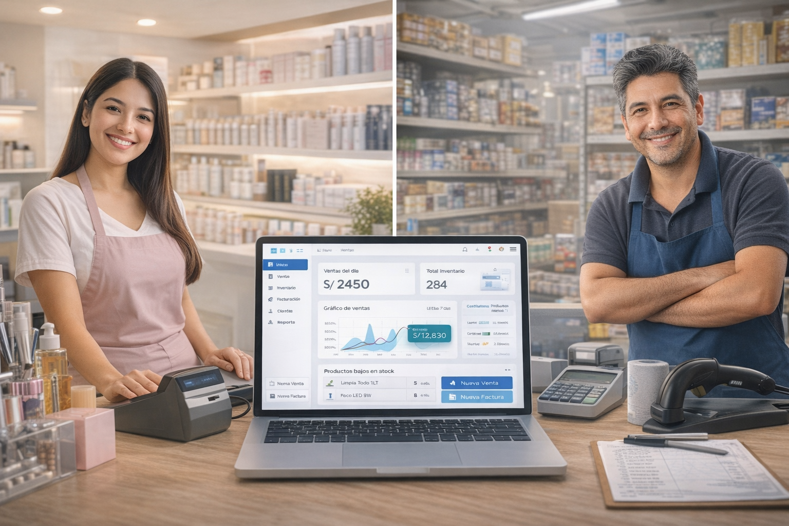 Interfaz del software ENROA